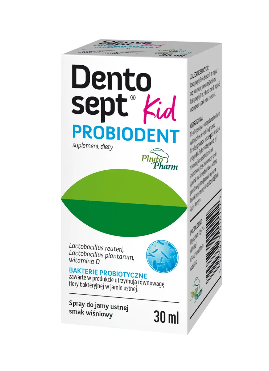 Dentosept Probiodent Kid, suplement diety, spray do jamy ustnej, 30 ml