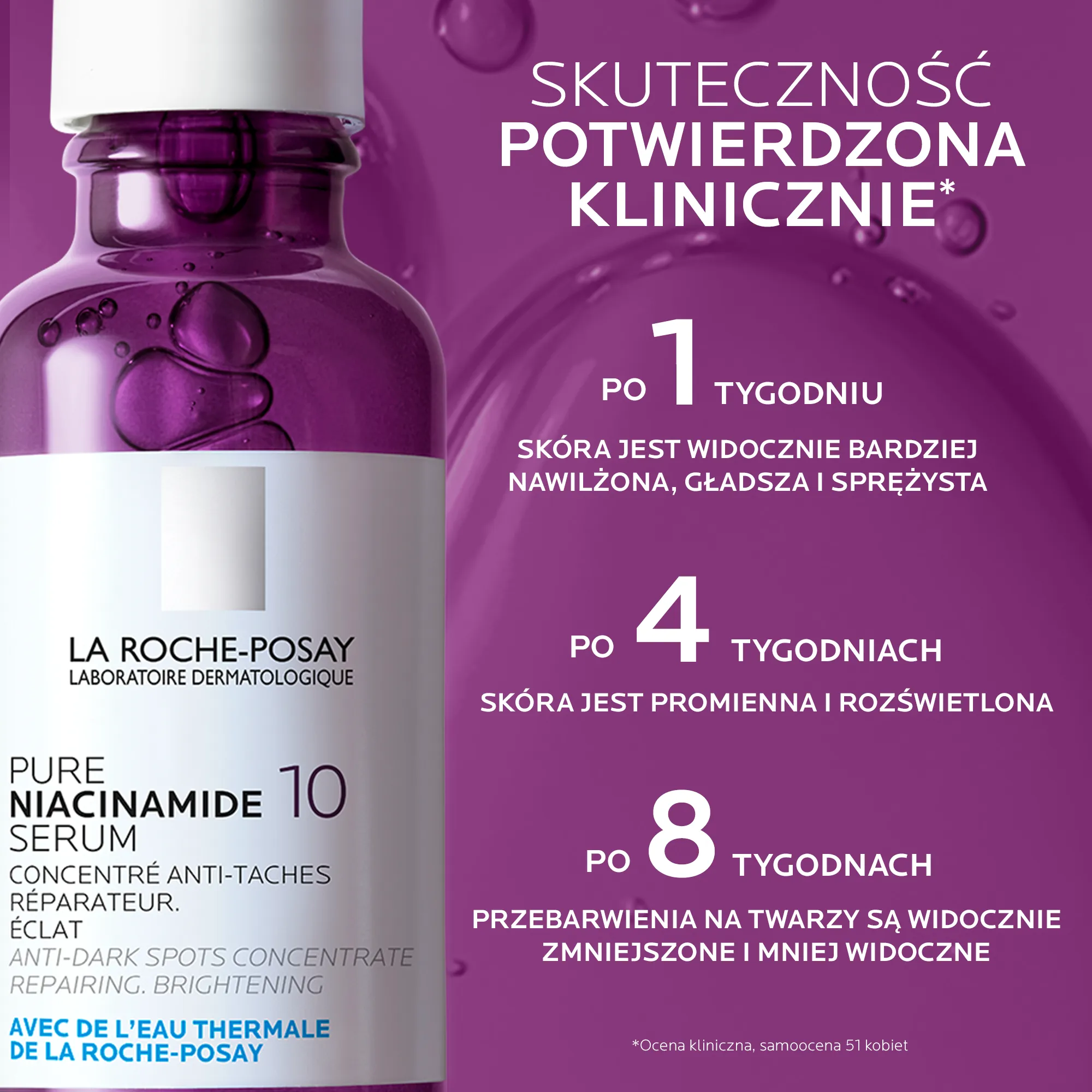 La Roche-Posay Pure Niacinamide serum na przebarwienia, 30 ml