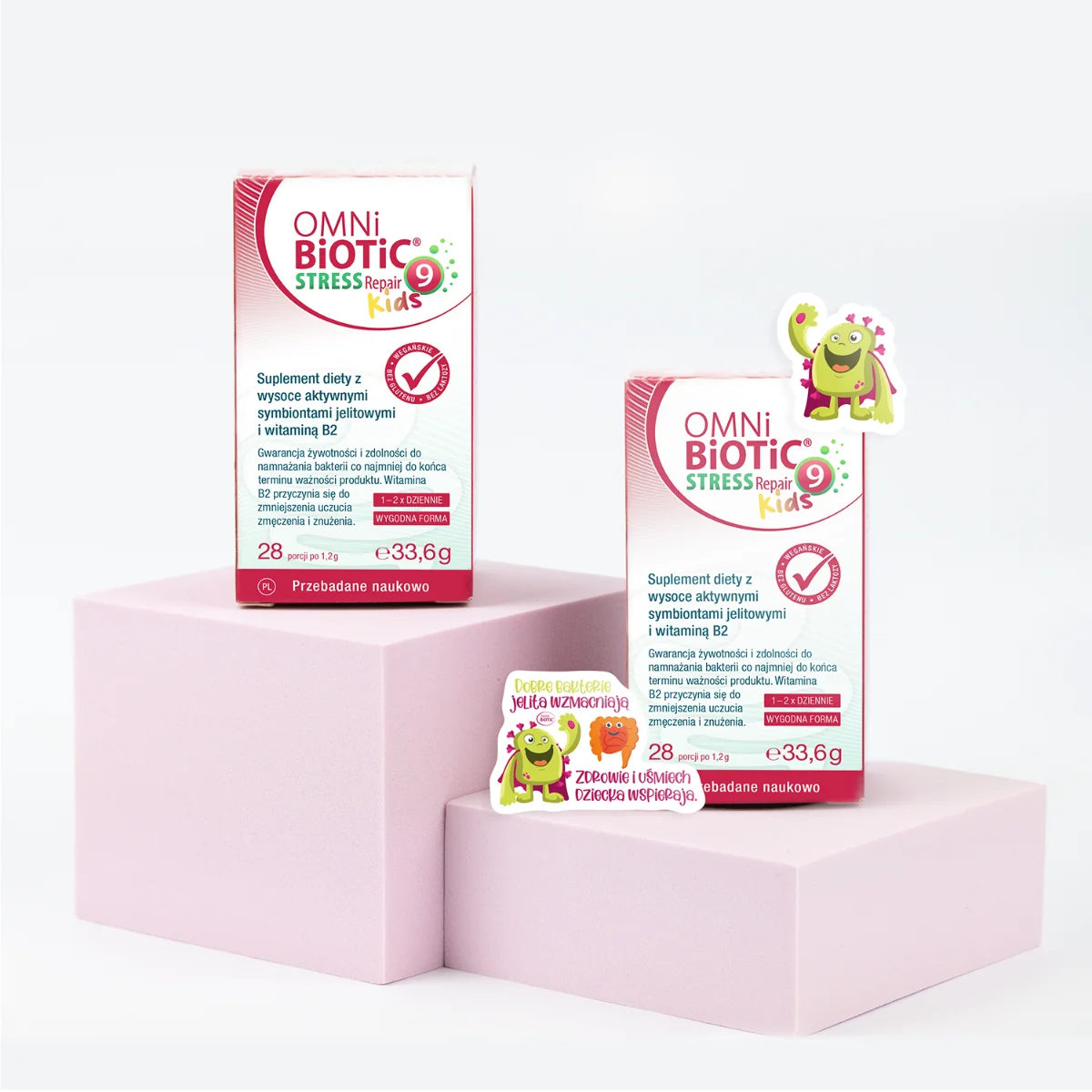 OMNi-BiOTiC® STRESS Repair 9 Kids proszek w saszetkach, 28 szt. x 1,2 g