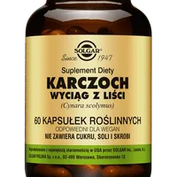 Solgar Karczoch, suplement diety, 60 kapsułek