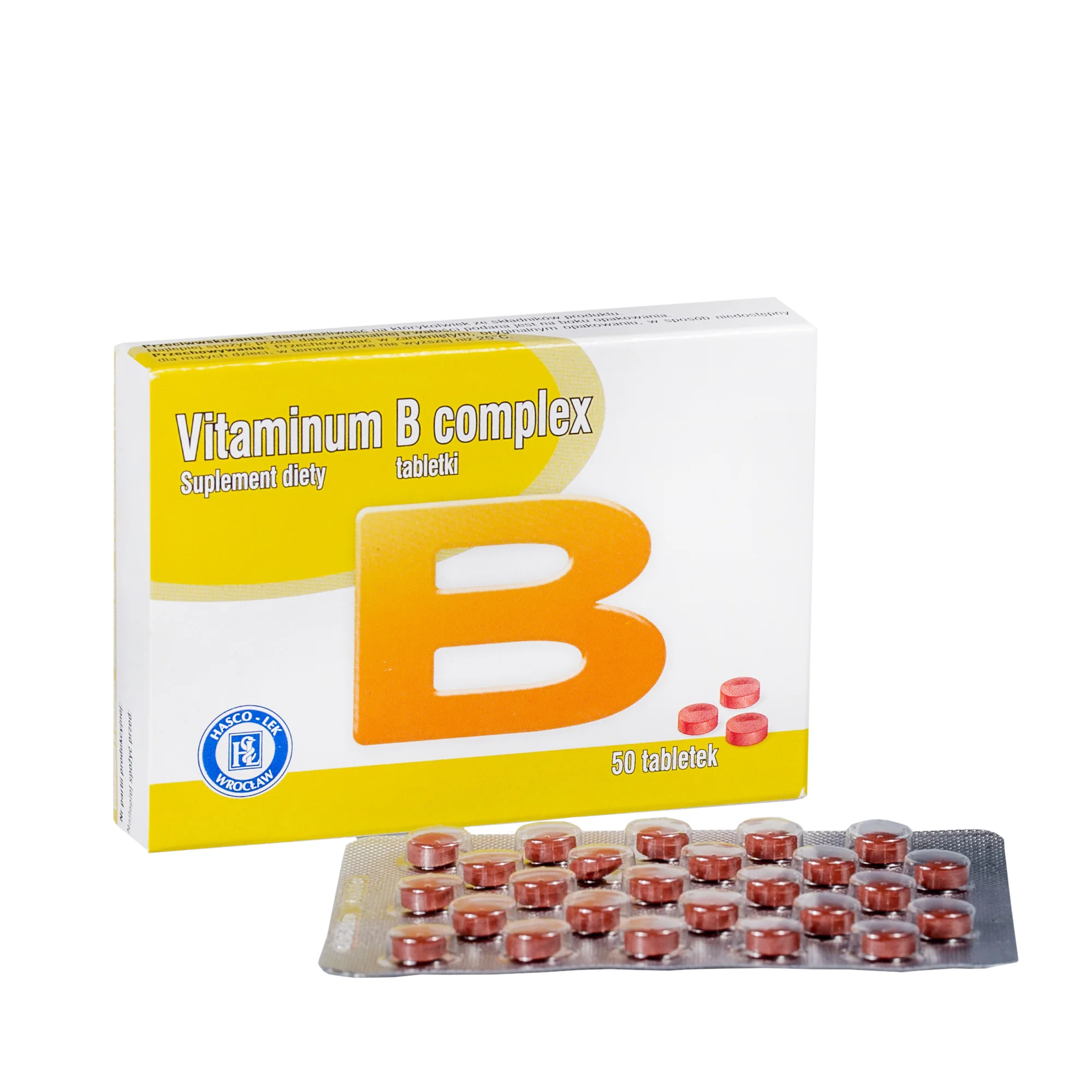 Vitaminum B complex 50 tabletek