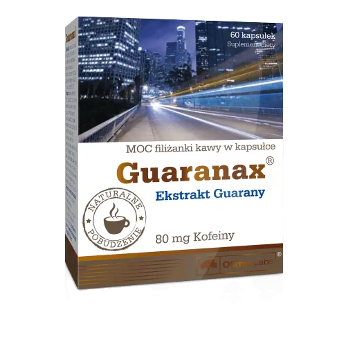 Olimp Guaranax, suplement diety, 60 kapsułek