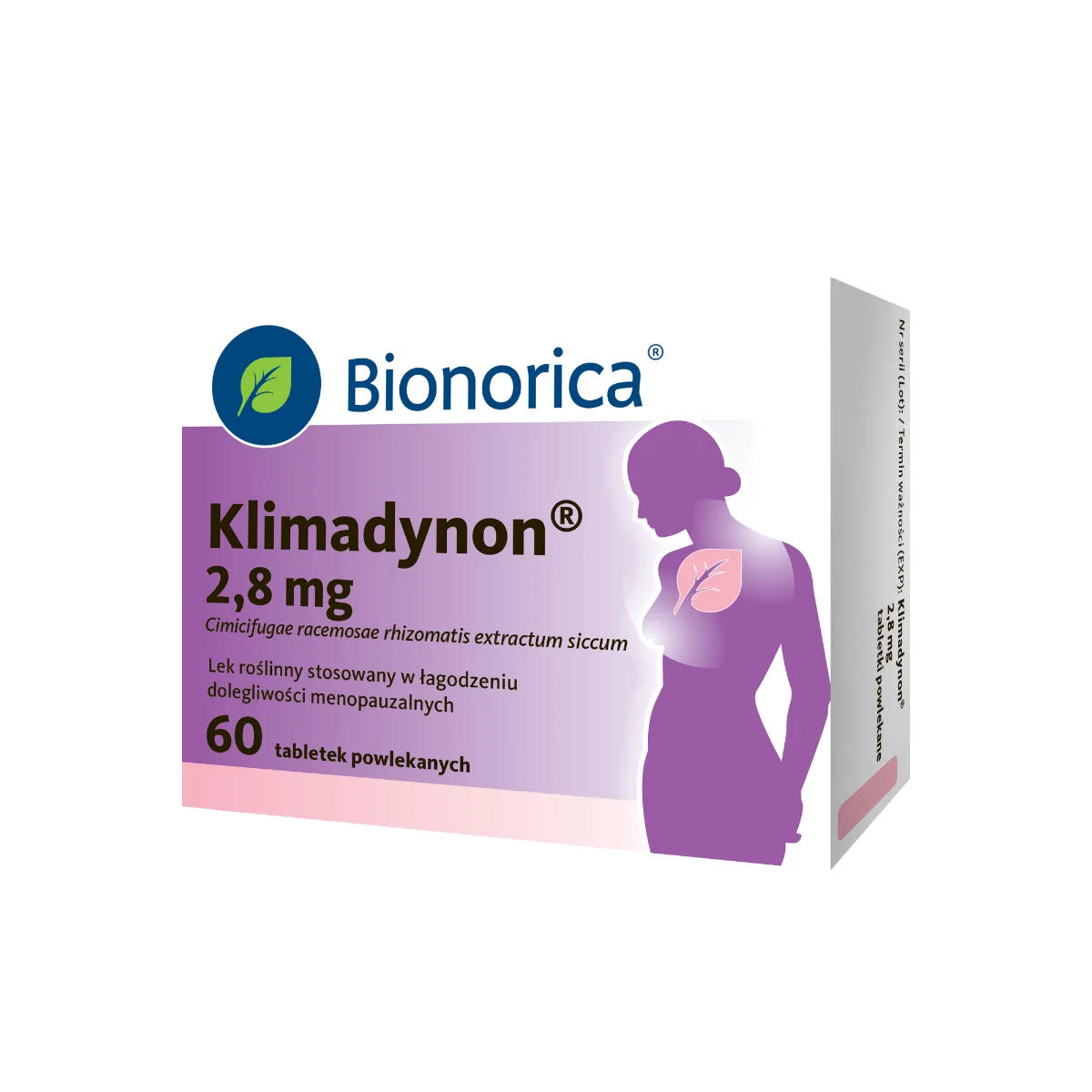 Klimadynon 2,8 mg, 60 tabletek powlekanych