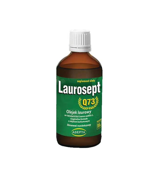 Laurosept Q73, olejek laurowy, 100 ml
