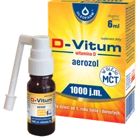 D-Vitum Witamina D 1000 j.m., suplement diety, aerozol, 6 ml