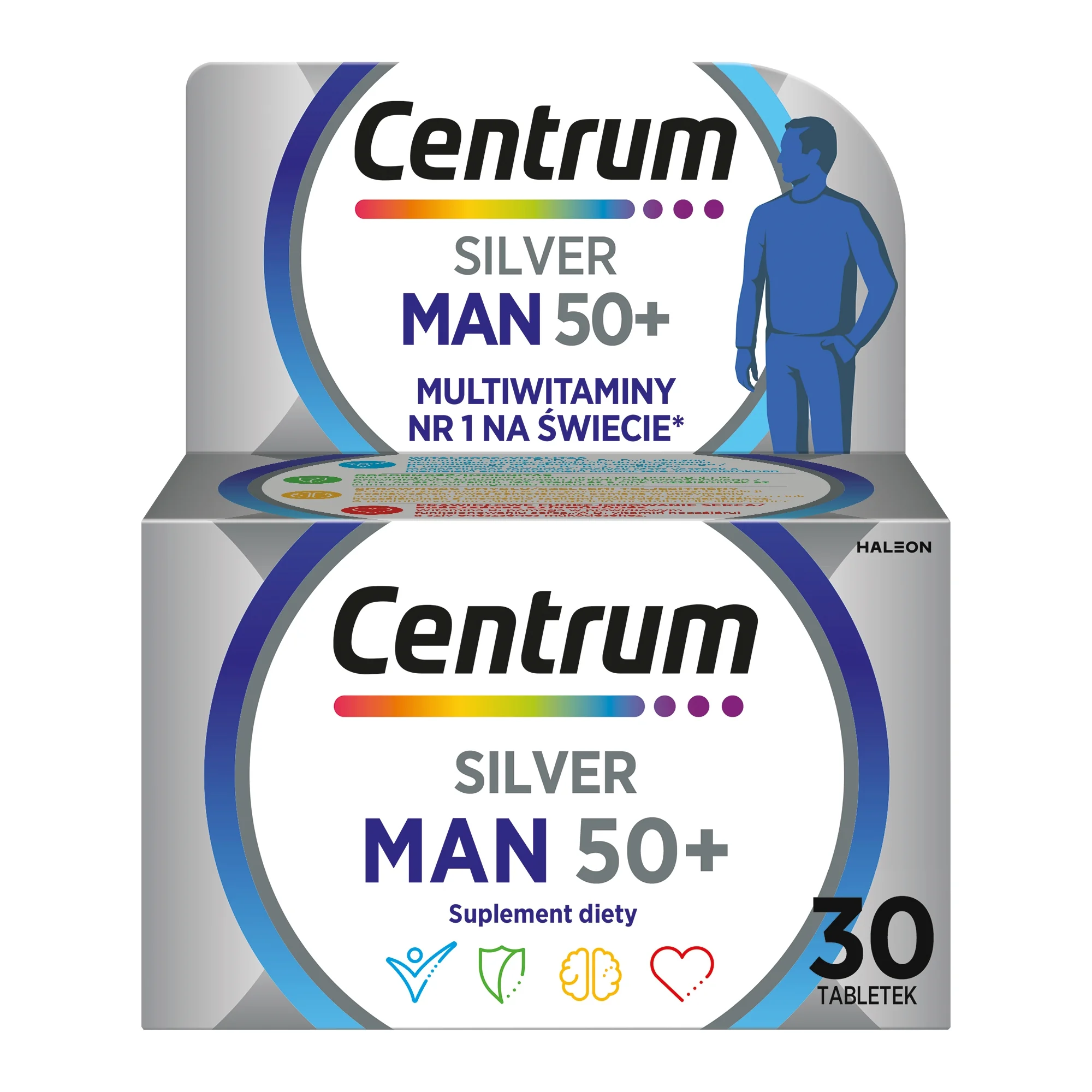 Centrum Silver Man 50+ 30 tabletek