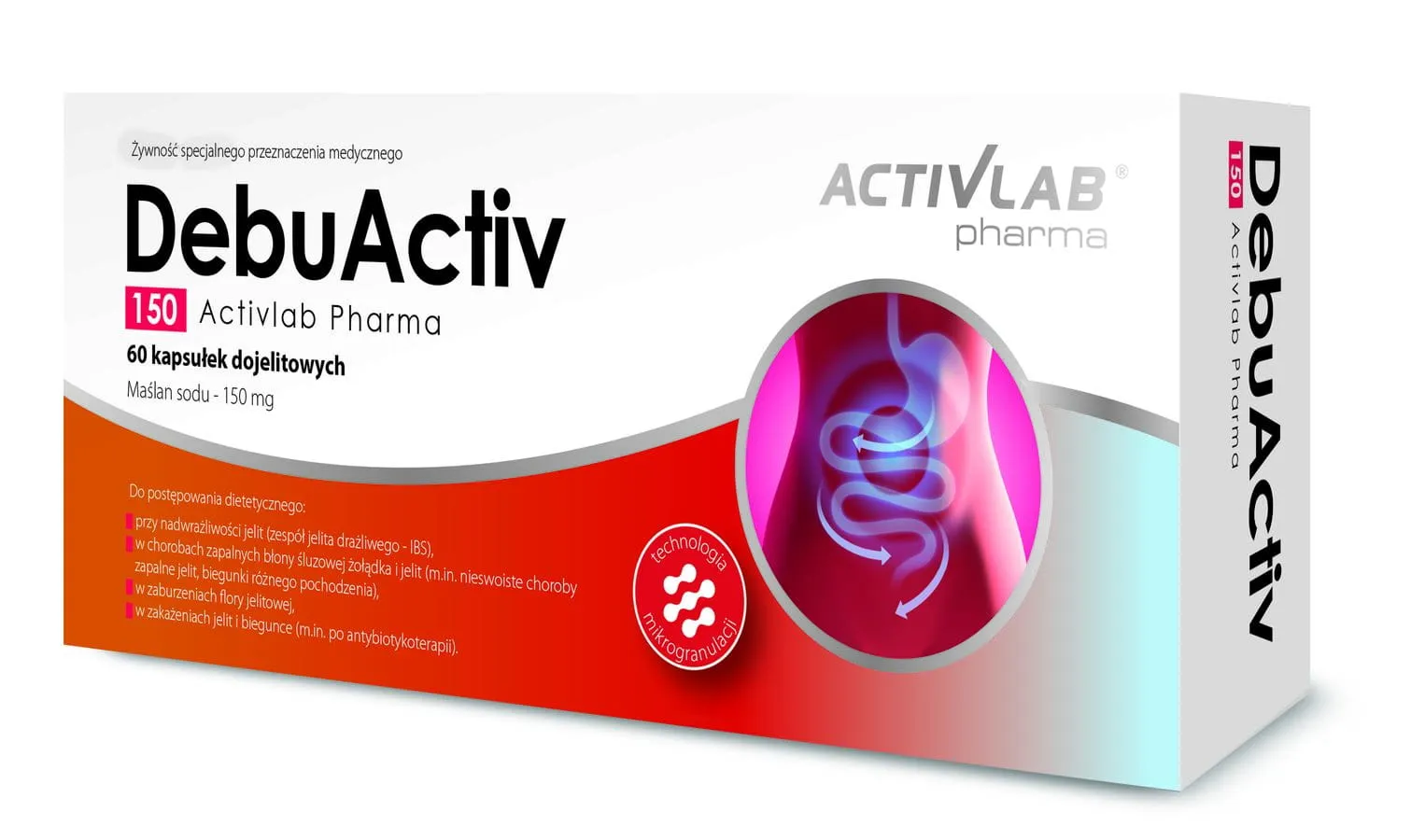 Activlab Pharma DebuActiv 150, 60 kapsułek