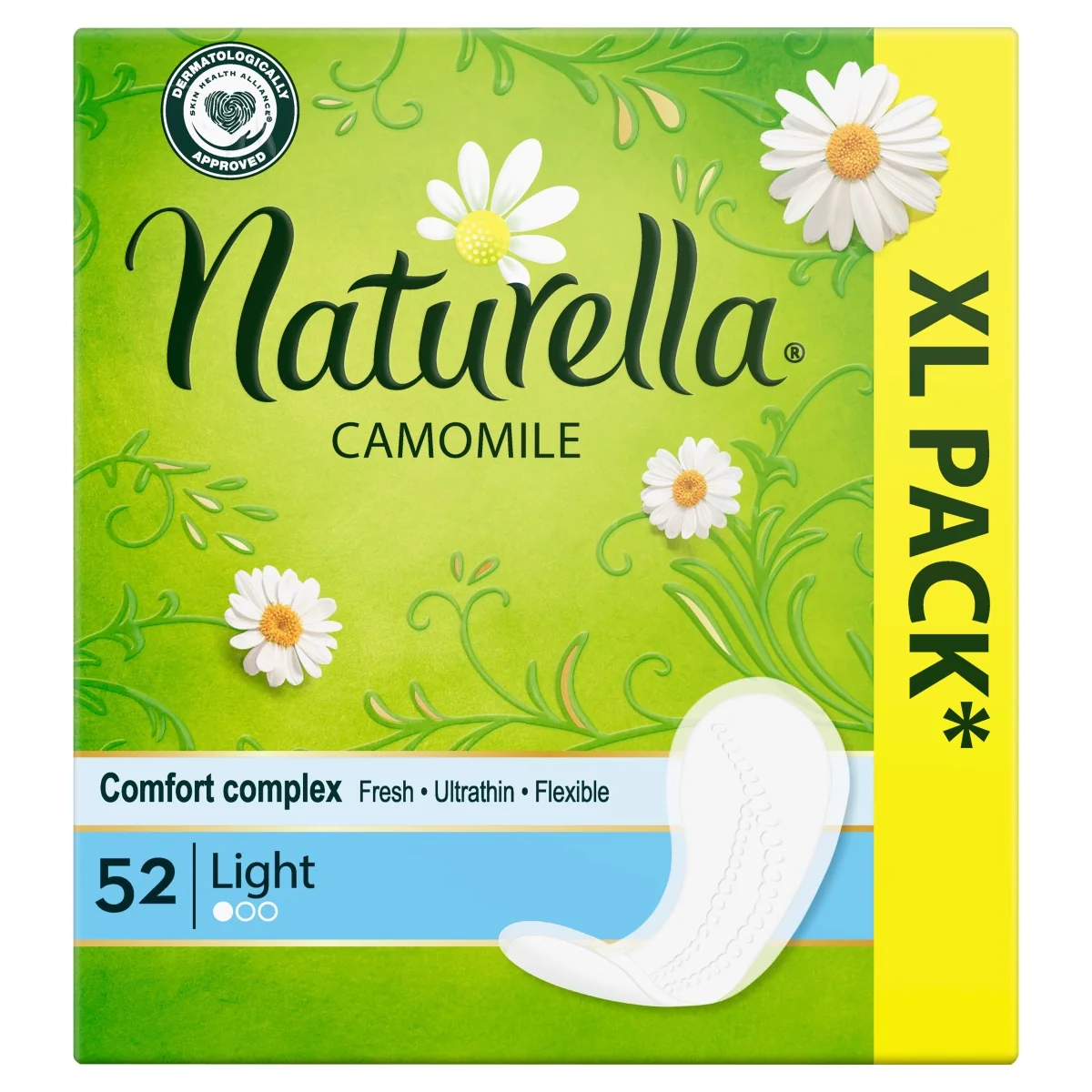 Naturella Normal Camomile wkładki higieniczne, 52 szt.