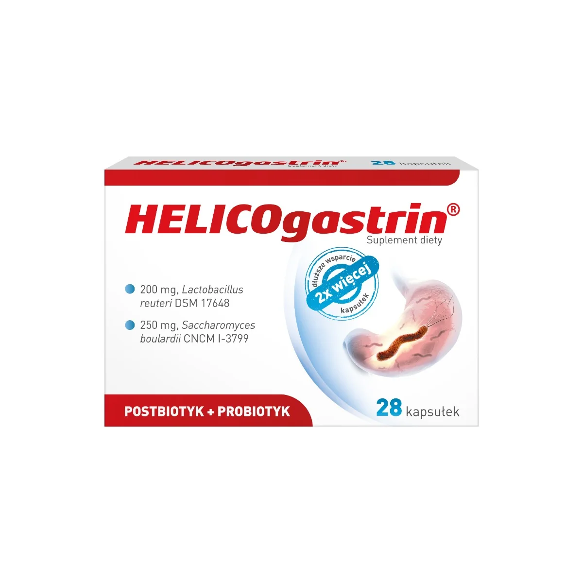 HELICOgastrin 28 kapsułek