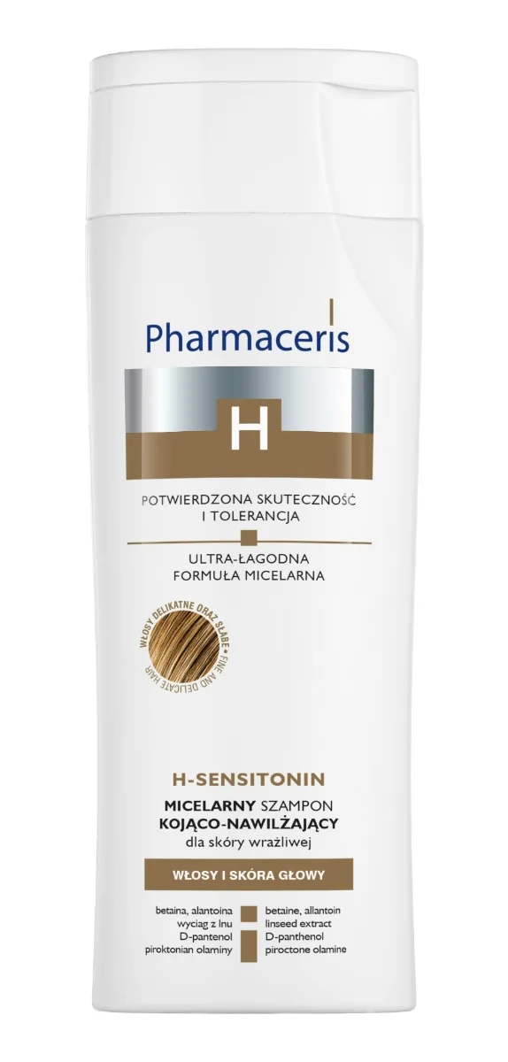 Pharmaceris H Sensitonin micelarny szampon kojąco-nawilżający, 250 ml