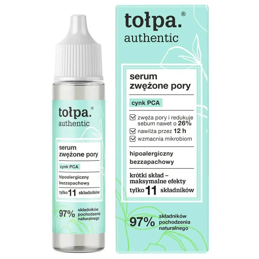 Tołpa Authentic serum zwężone pory, 20 ml