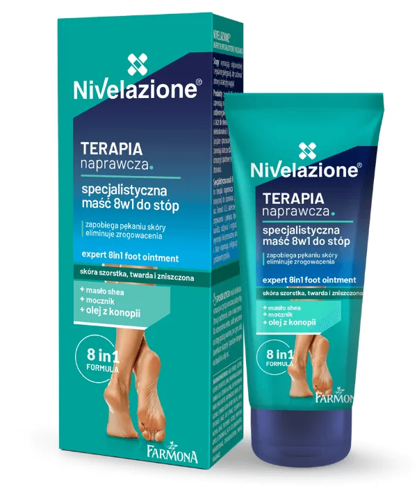 Nivelazione Terapia Naprawcza maść do stóp 8w1, 50 ml