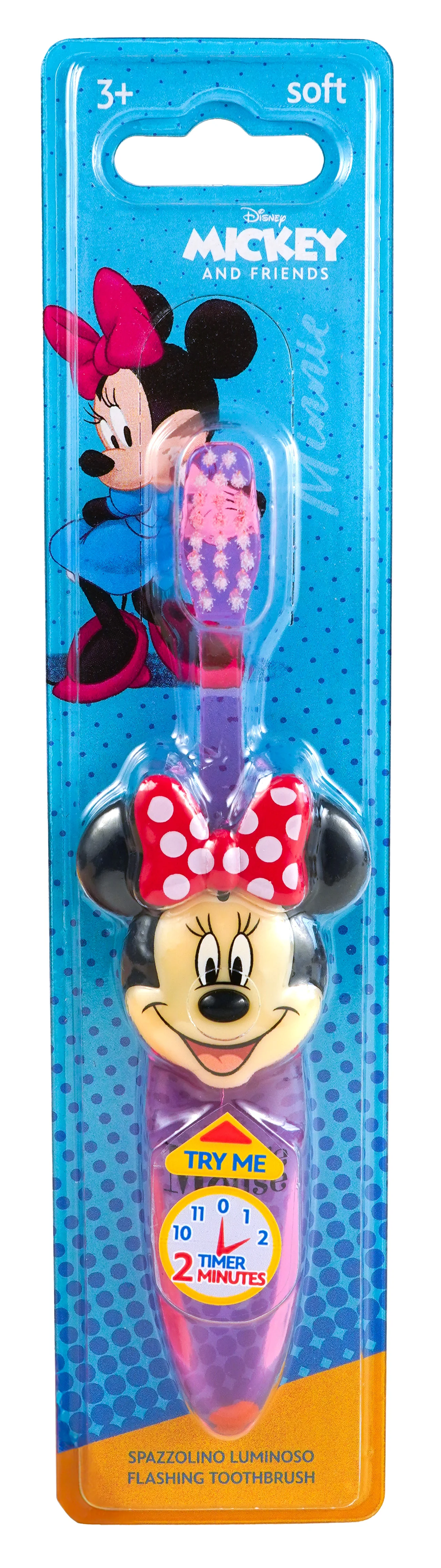 Dr Scott Szczoteczka do mycia zębów soft migająca Mickey & Friends 1 sztuka