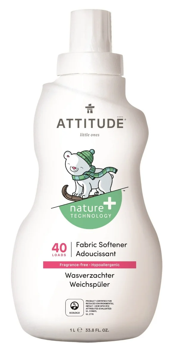 Attitude Little Ones płyn do płukania ubranek dziecięcych Bezzapachowy, 1 l
