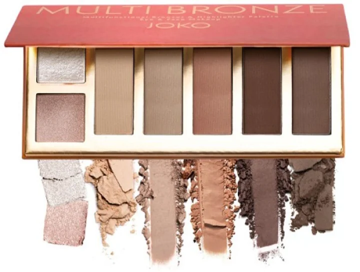Joko Multi Bronze paleta do oczu i twarzy, 14 g