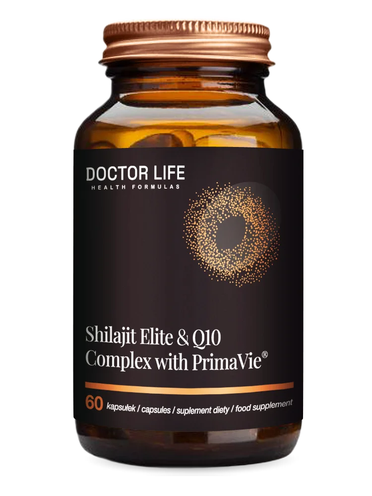 Doctor Life Shilajit Elite & Q10 Complex PrimaVie 60 kapsułek