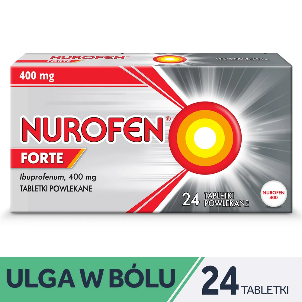 Nurofen Forte 400 mg, 24 tabletki powlekane