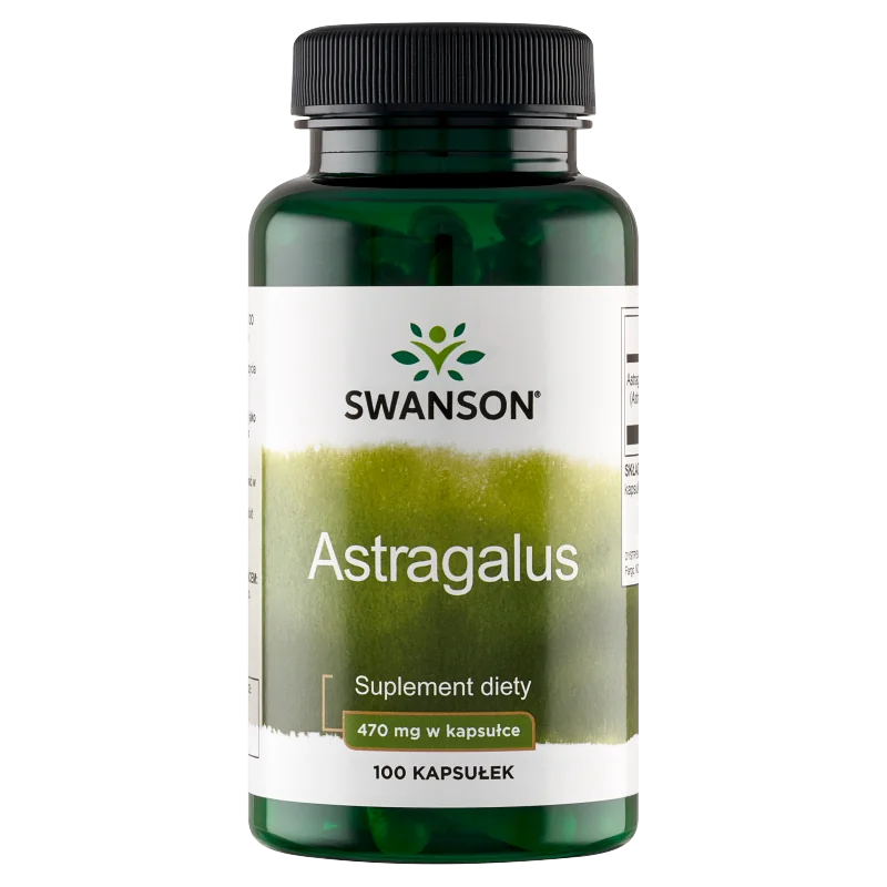 Swanson Astragalus Root 470 mg 100 kapsułek