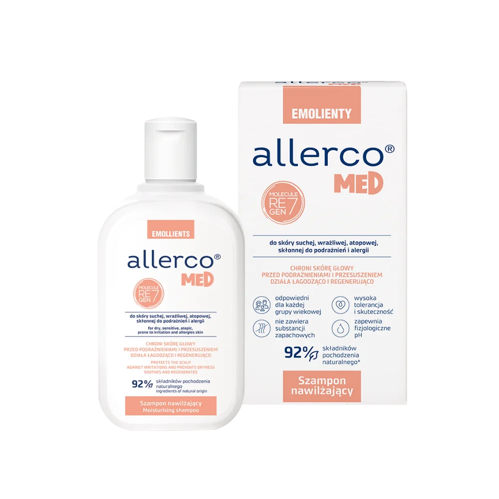 Allerco szampon nawilżający, 200 ml