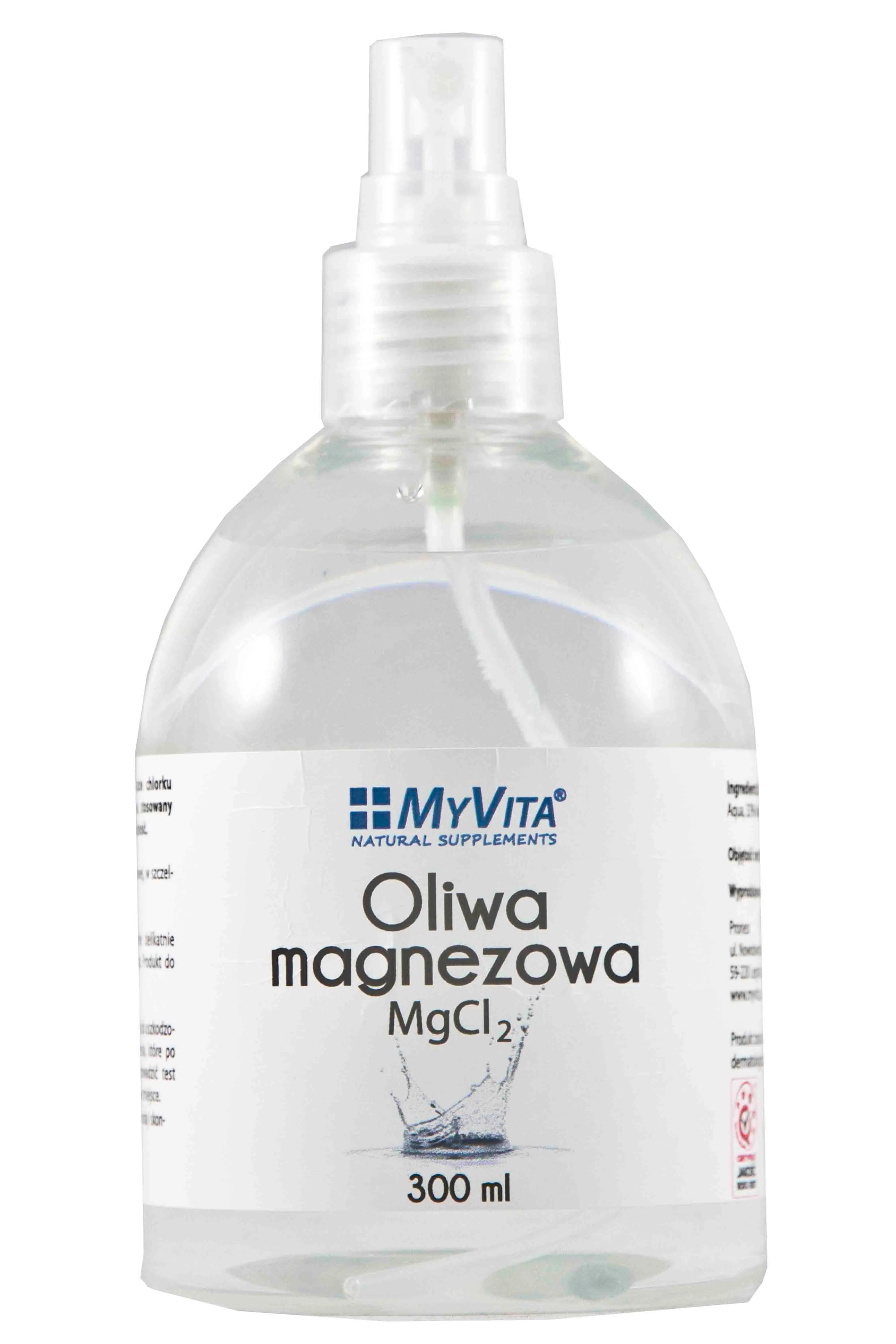 MyVita, Oliwa magnezowa MgCl2, 300ml