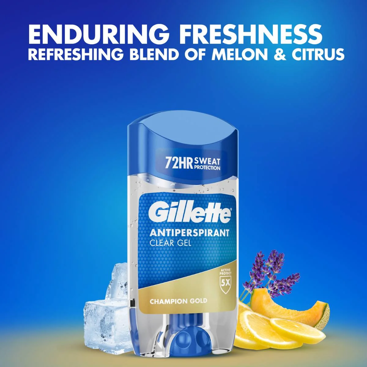 Gillette Champion Gold antyperspirant w żelu, 70 ml