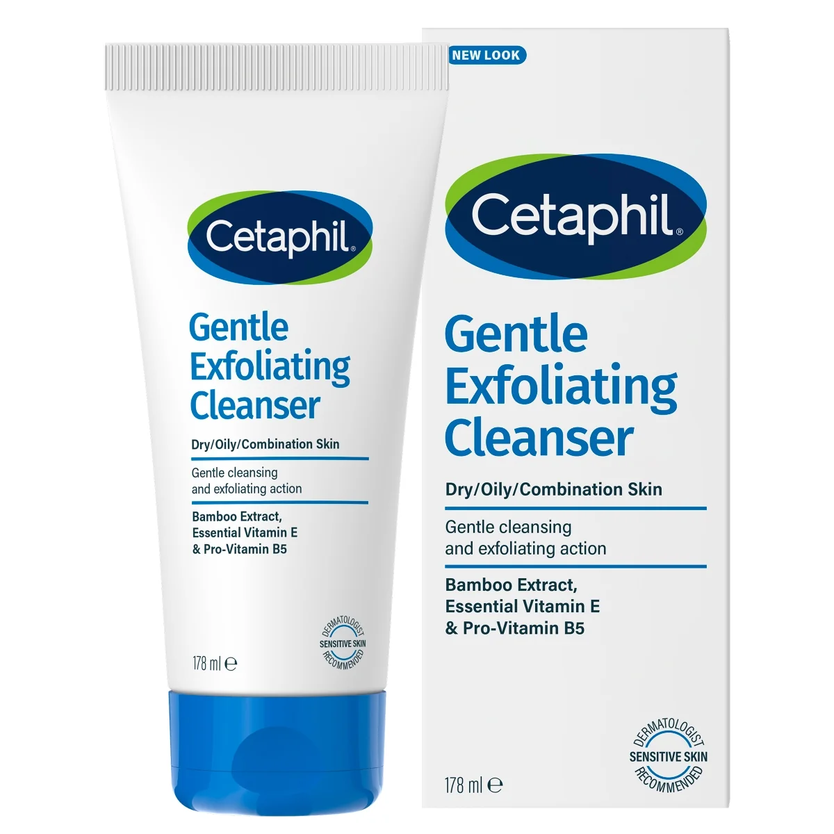 Cetaphil Delikatny żel oczyszczający z peelingiem, 178 ml