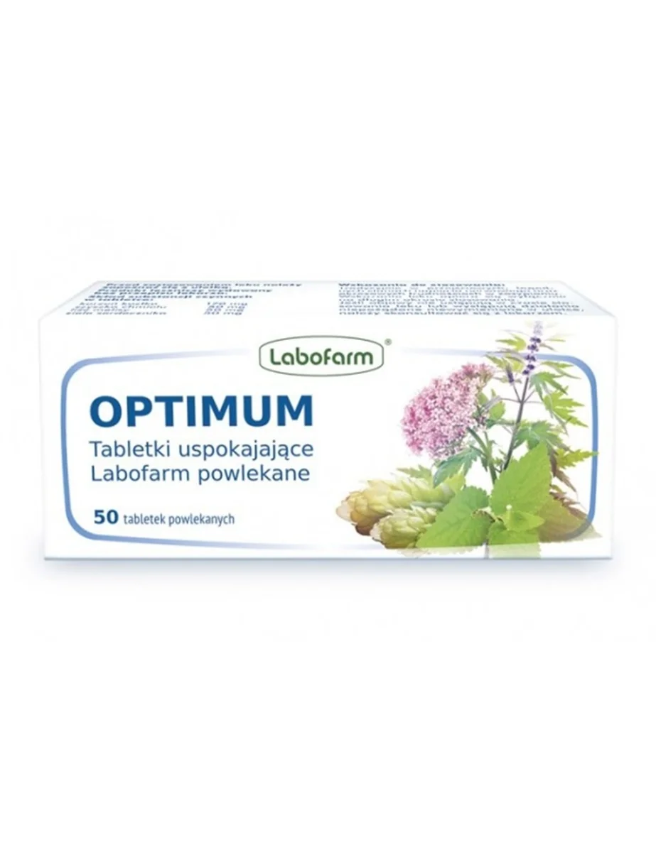 Optimum tabletki uspokajające Labofarm 50 tabletek powlekanych