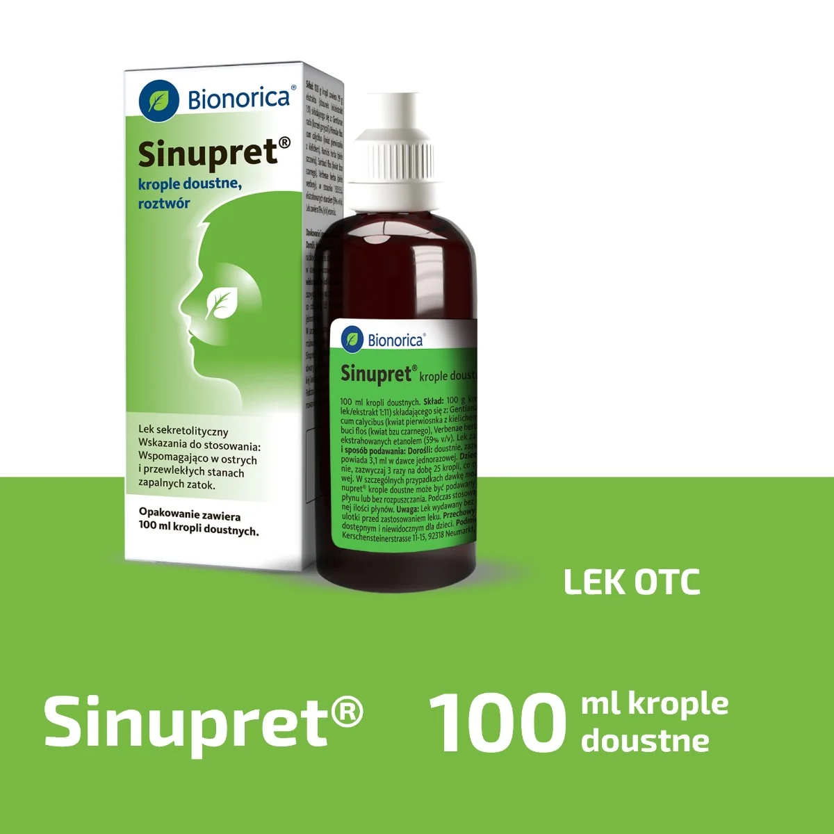 Sinupret krople doustne, 100 ml