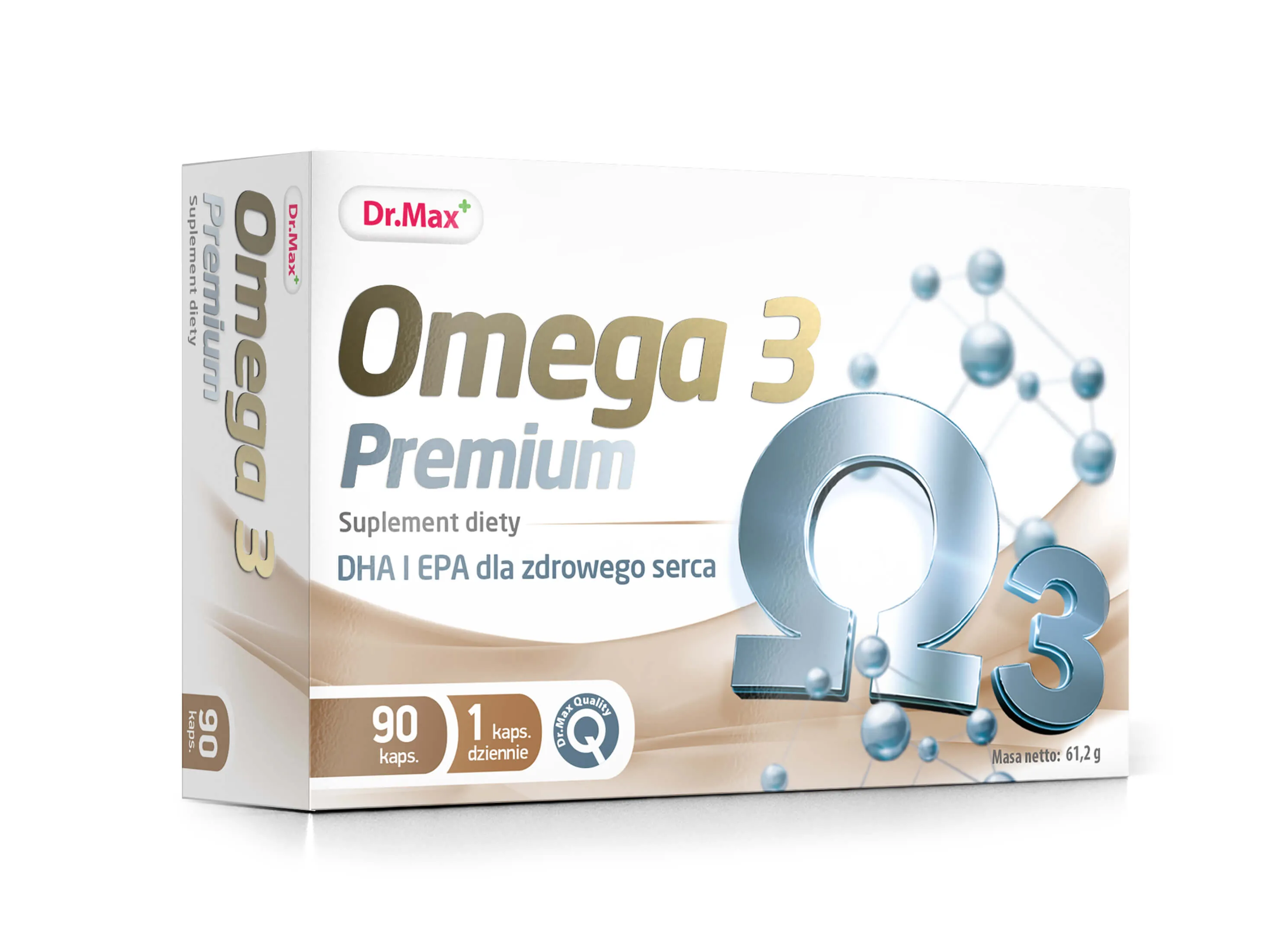 Omega 3 Premium Dr.Max, suplement diety, 90 kapsułek