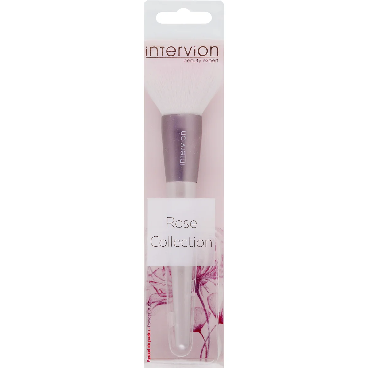 Inter-Vion pędzel do pudru Rose Collection, 1 szt.