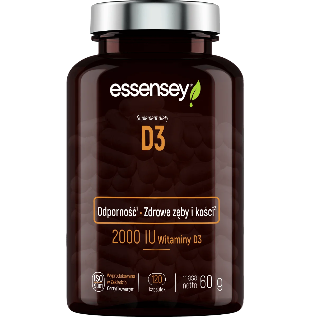 Essensey D3 120 kapsułek