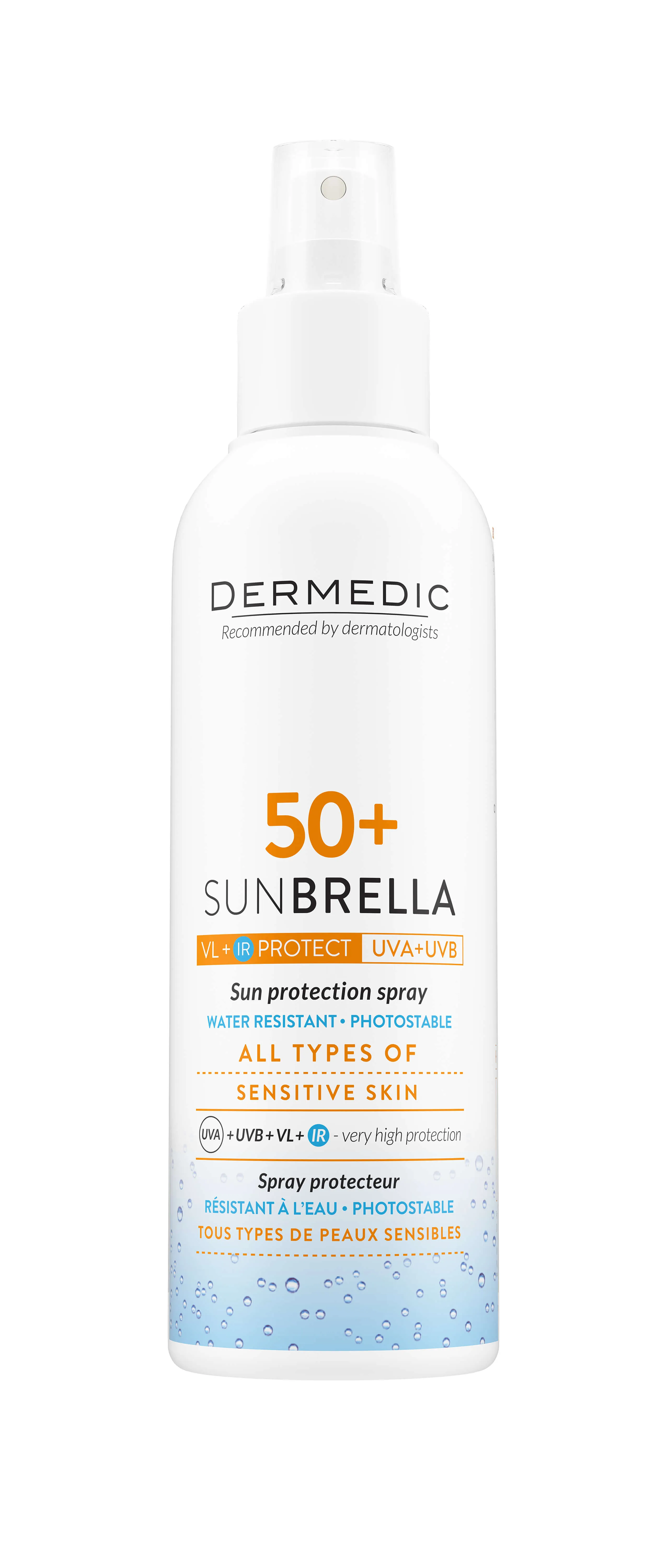 Dermedic Sunbrella, spray ochronny SPF50+, 150 ml