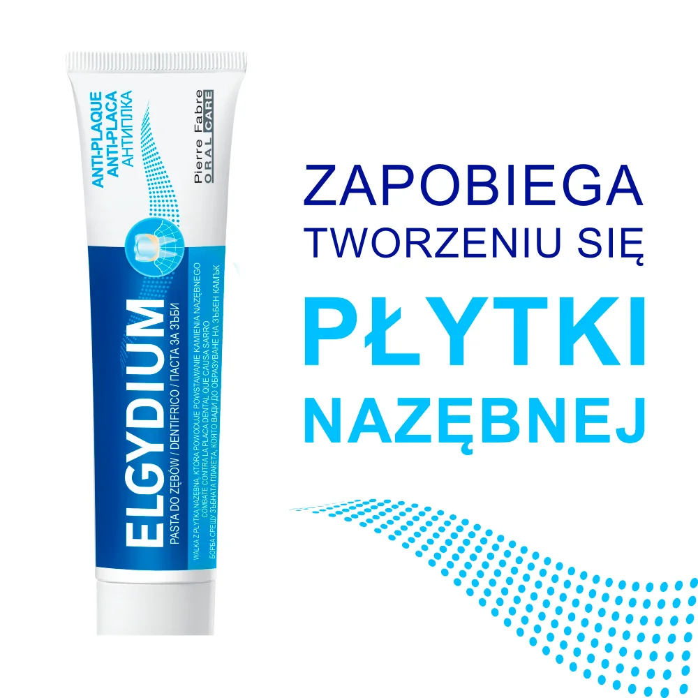 Elgydium Anti-Plaque pasta do zębów, 75 ml