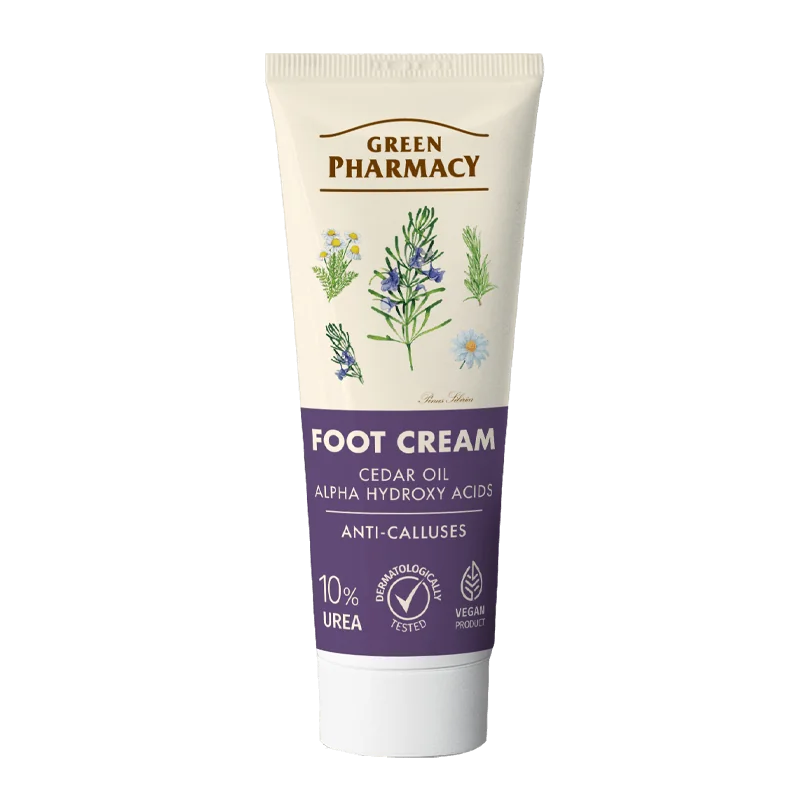 Green Pharmacy krem do stóp ze skłonnością do zgrubień, 75 ml