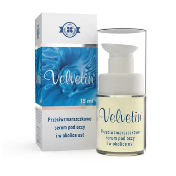 Velvetin, przeciwzmarszczkowe serum pod oczy i w okolice ust, 15 ml 