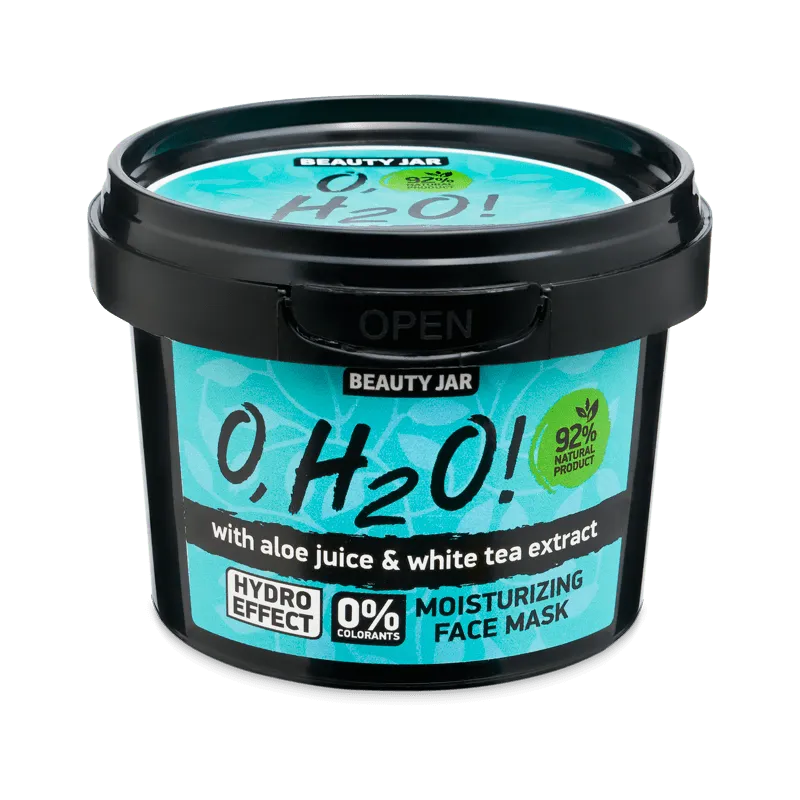 Beauty Jar O, H2O! nawilżająca maska do twarzy, 120 g