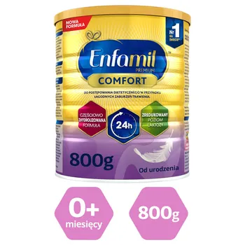 Enfamil Premium Comfort. mleko początkowe od urodzenia, 800 g 