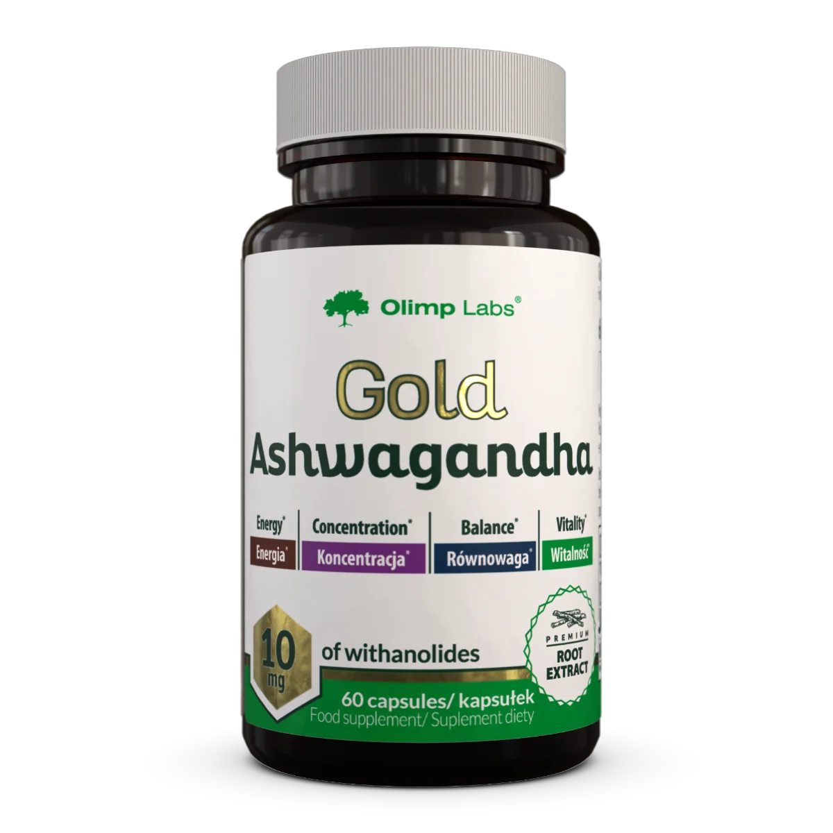 Olimp Gold Ashwagandha 60 kapsułek