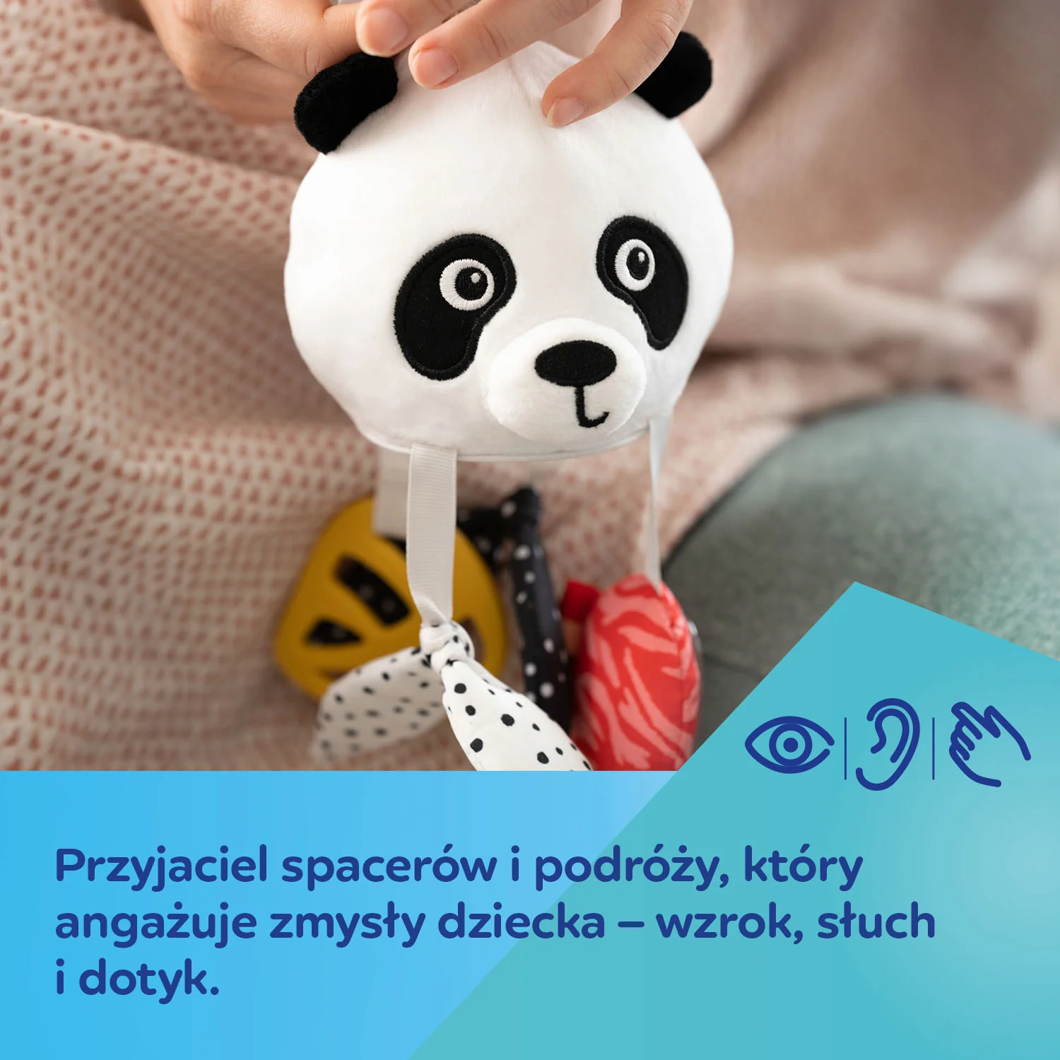 Canpol Babies BabiesBoo sensoryczna karuzela podróżna 1 sztuka