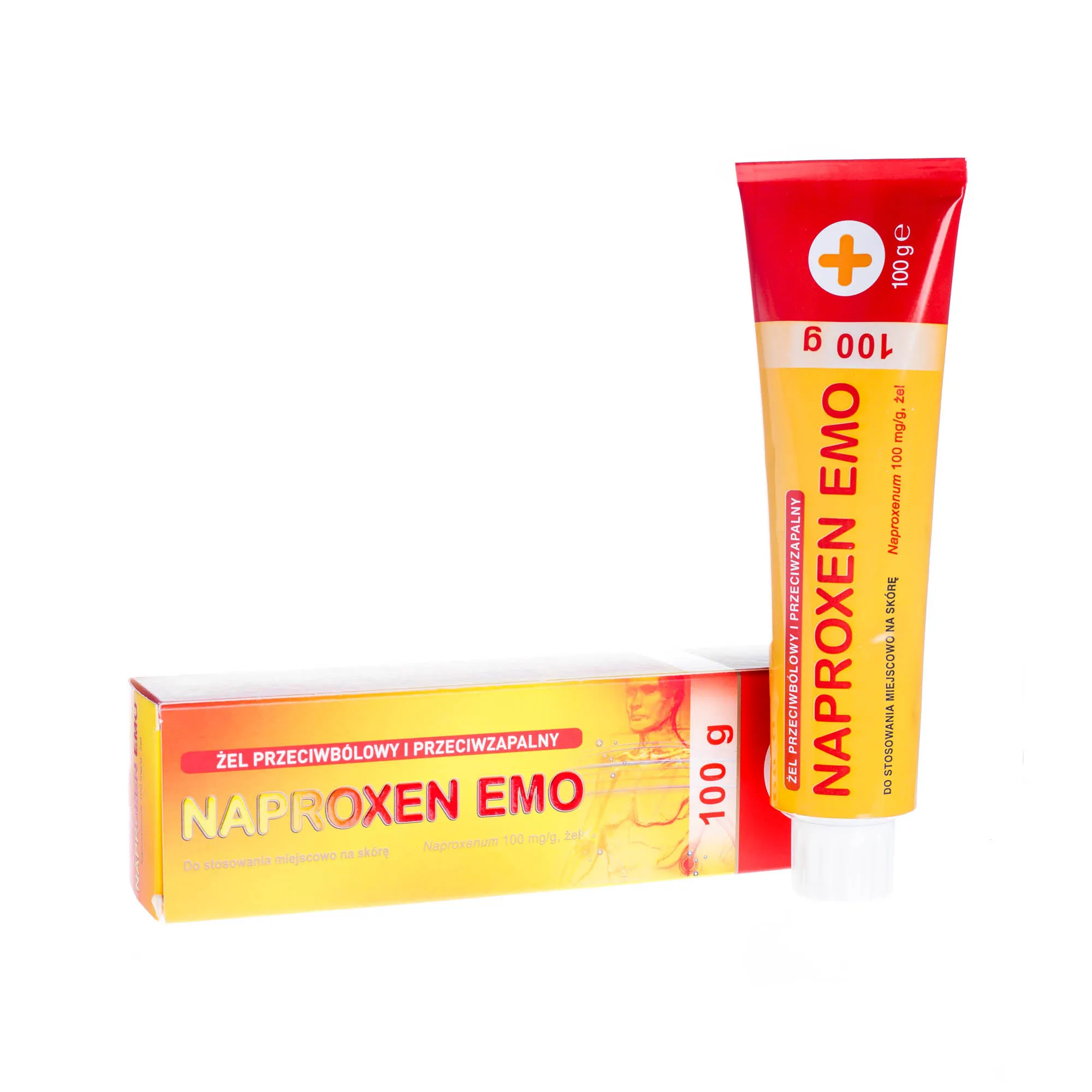 Naproxen Emo 100 mg/g - żel przeciwbólowy i przeciwzapalny, 100 g