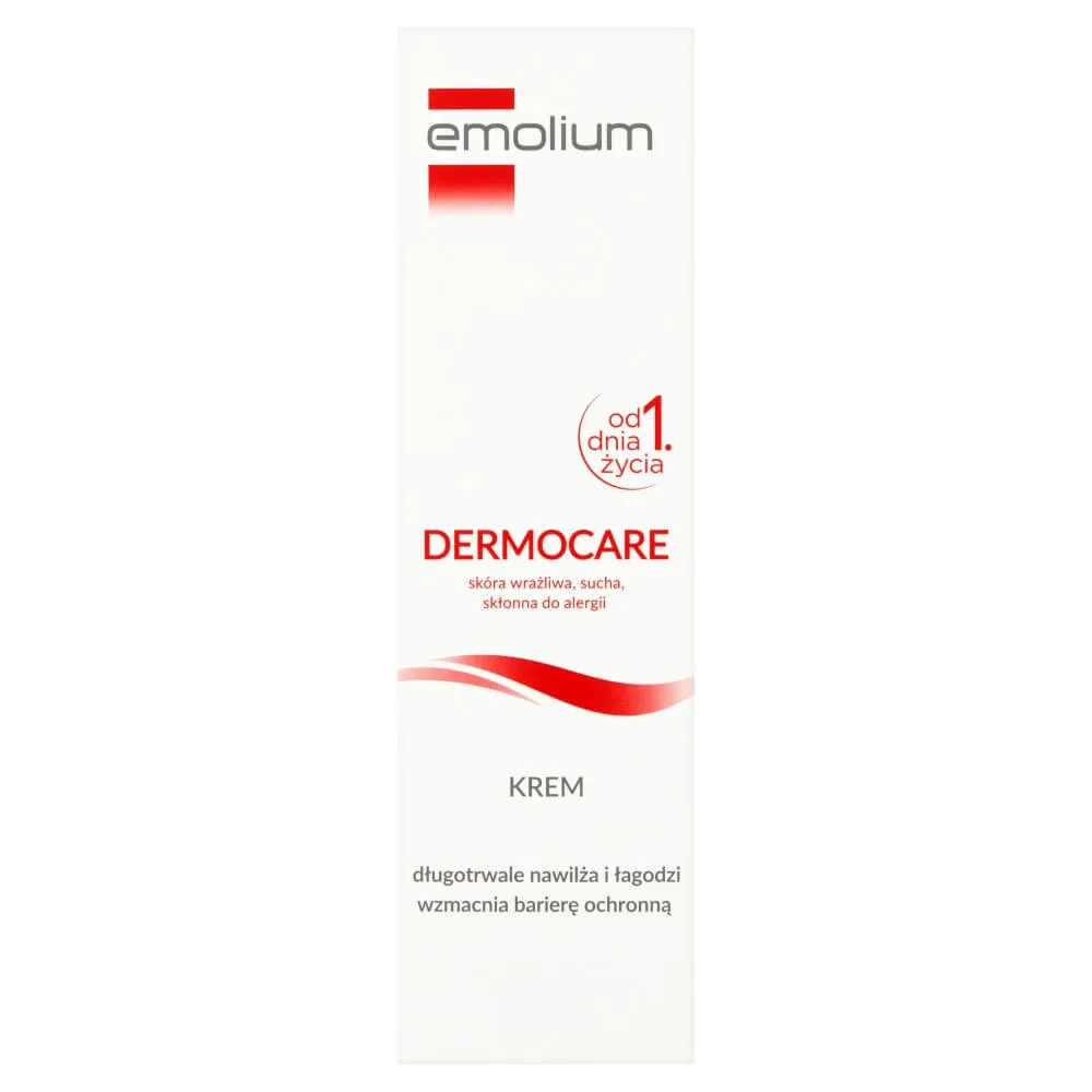 Emolium Dermocare, krem do skóry suchej i wrażliwej, 75 ml 