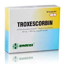 Troxescorbin, 50 mg+200 mg, 20 kapsułek