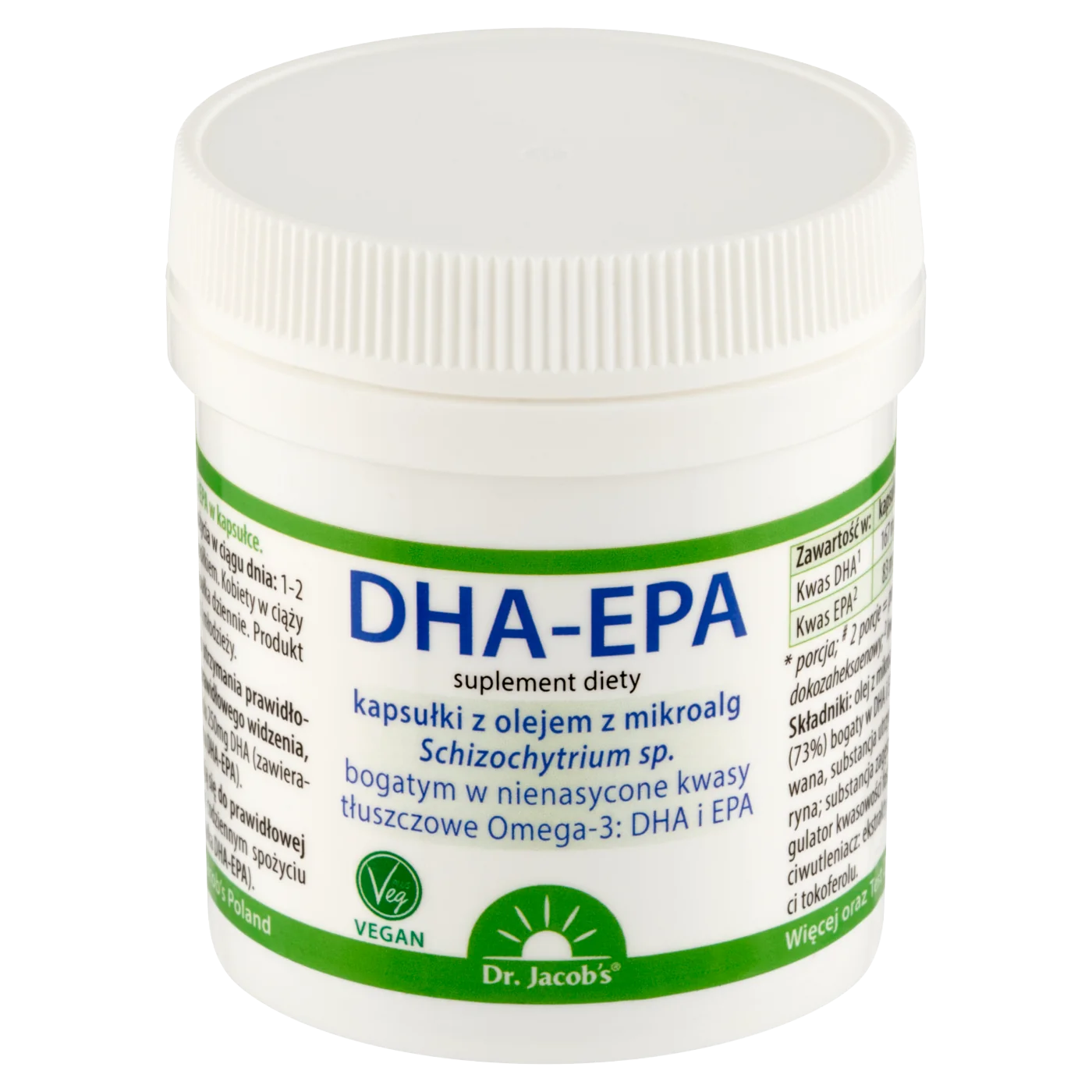Dr Jacob's DHA-EPA 60 kapsułek