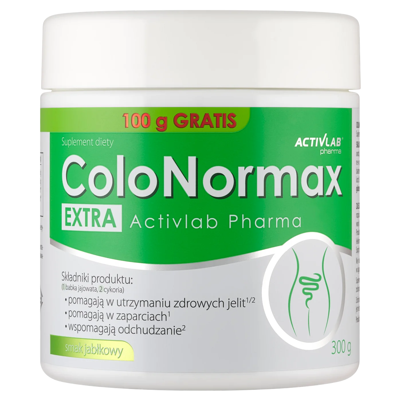 Activlab Pharma ColoNormax Extra jabłko, 300 g