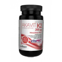 Akavit Naturalna witamina K2, suplement diety, 60 kapsułek