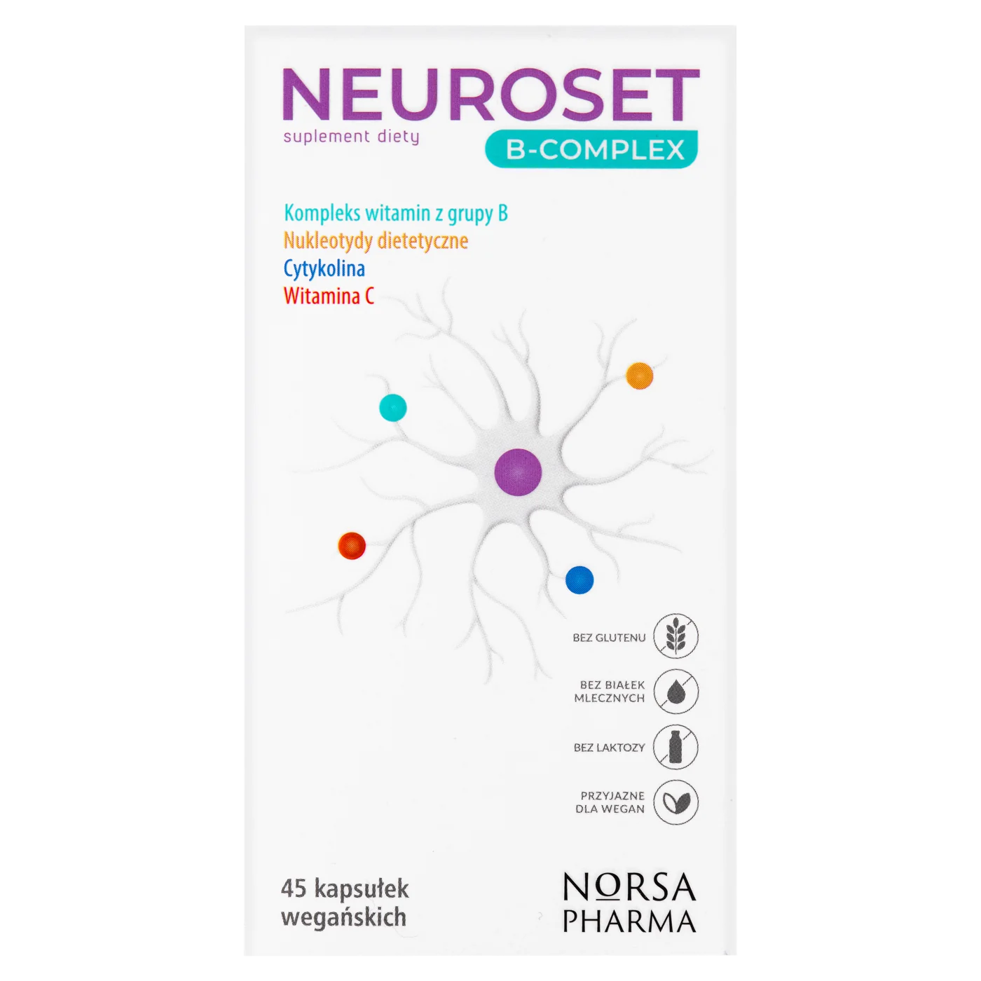 Neuroset B-Complex 45 kapsułek