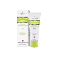 Flos-Lek Anti Acne Ideal Skin, peeling enzymatyczny, skóra tłusta, trądzikowa i mieszana, 50 ml