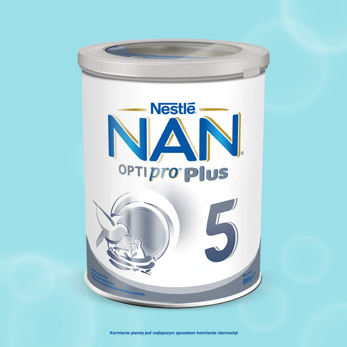 NAN Optipro Plus 5 mleko modyfikowane, proszek 800g