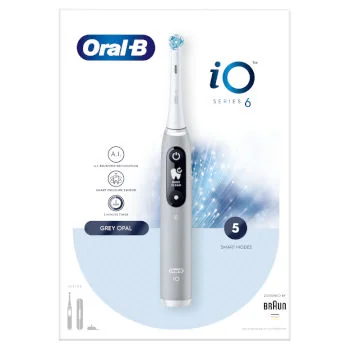 Oral-B iO Series 6 szczoteczka do zębów Grey Opal