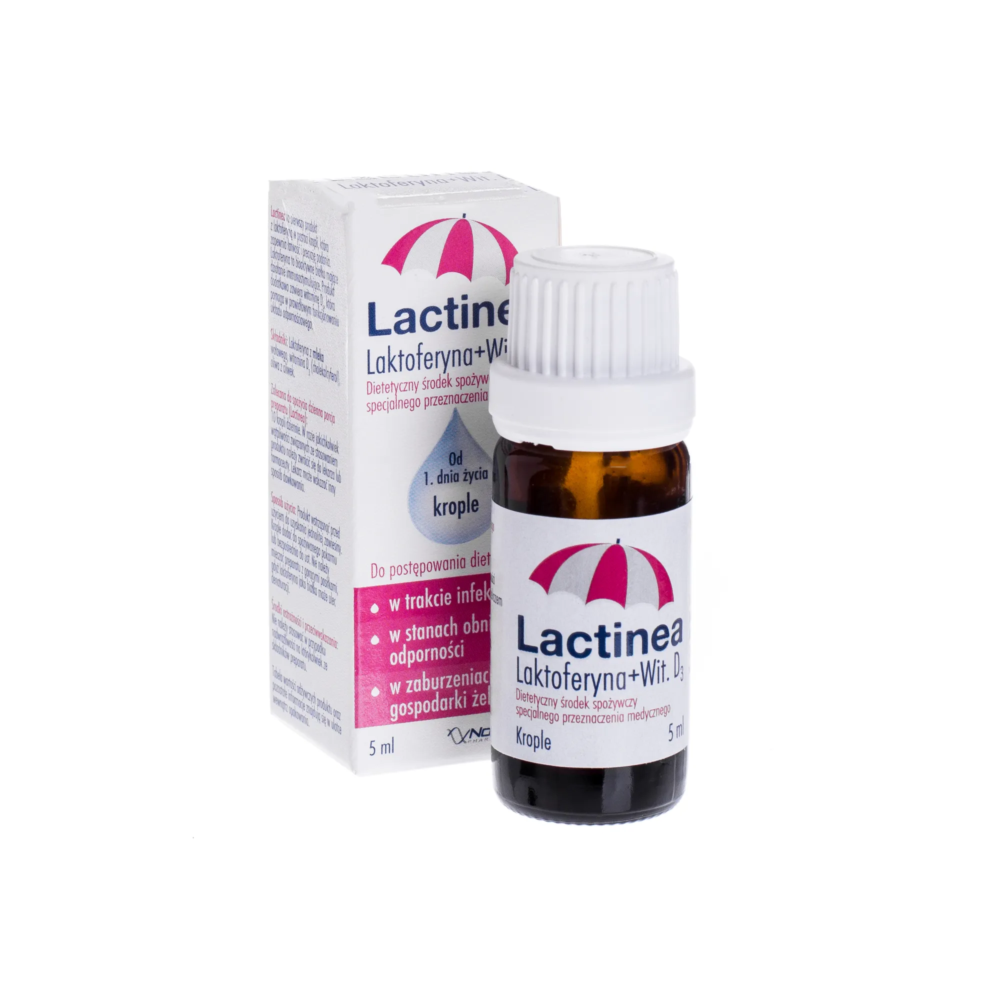 Lactinea, krople, 5 ml 